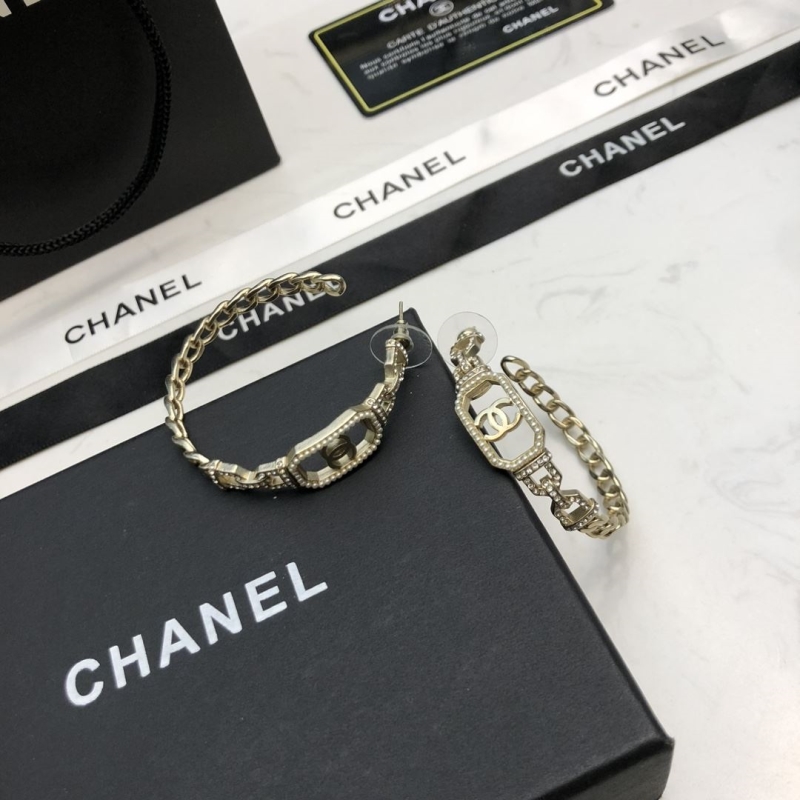 Ch*el earrings